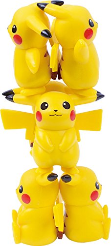 Ensky Pikachu Stackable NOS-26 Nosechara Mini Figures-4589
