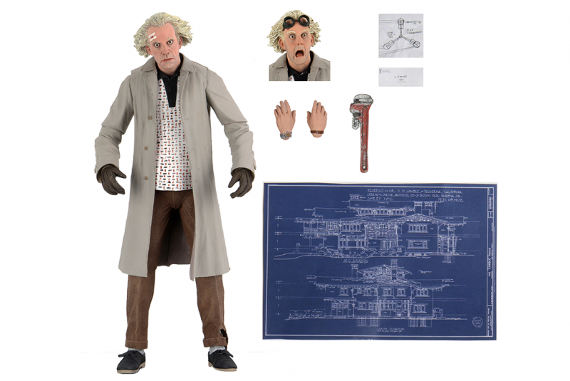 Back to the Future Action Figure Ultimate Doc Brown