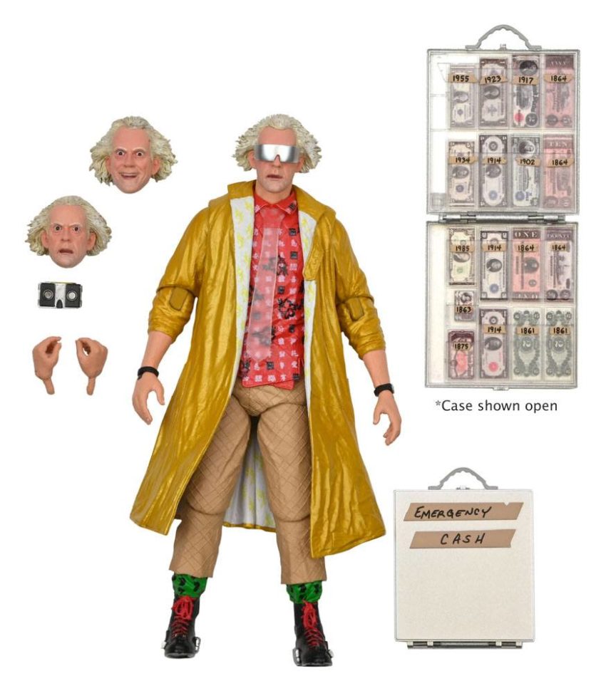 Back to the Future 2 Action Figure Ultimate Doc Brown (2015)