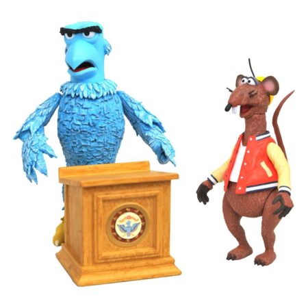 The Muppets Select Action Figure 2-Pack Sam the Eagle & Rizzo the Rat
